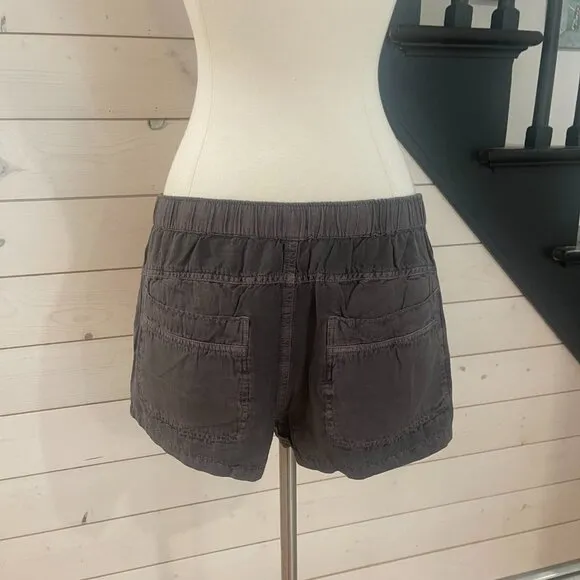 🖤 011 Free People Play Date Cargo Mini Skort Short NWOT  in Plum Size Medium