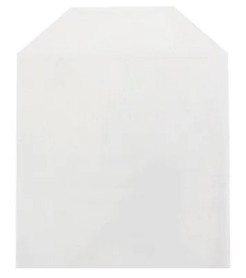 100 CheckOutStore® Clear Storage Pockets (6.25 x 6.25)