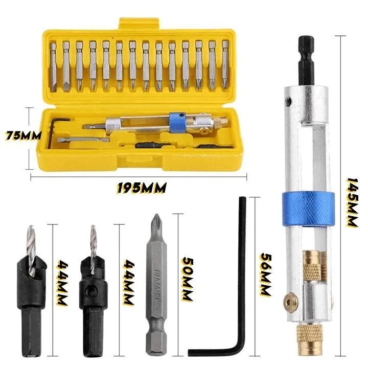 20pcs/set Half Time Drill Driver Multi Screwdriver