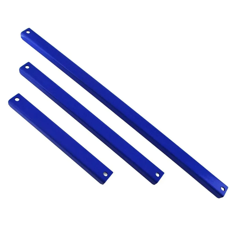 3pc Magnetic Bar Tool Holder Wall Storage Rack System 8" 12" 18" Organiser Rails