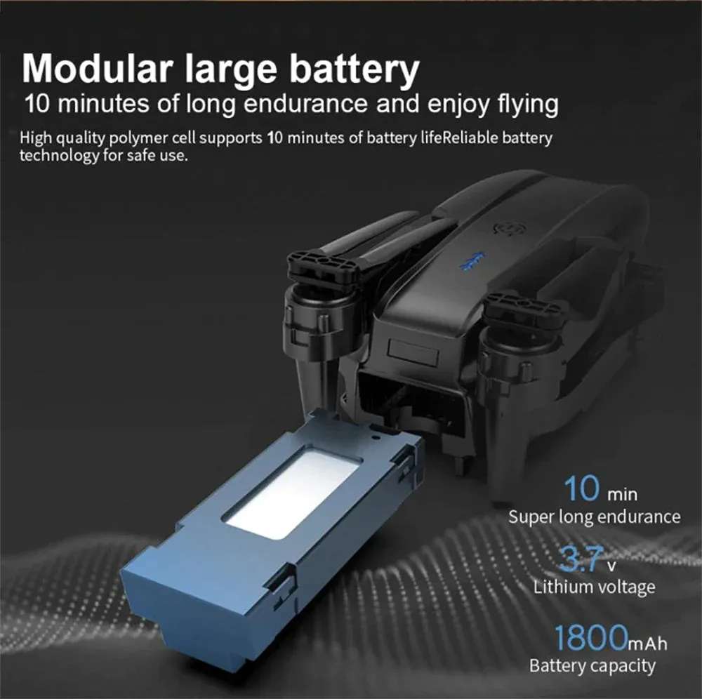 5G 4K Dual Camera Drone X Pro with HD WiFi FPV, GPS, and Foldable RC Design