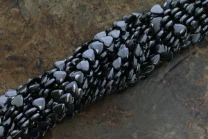 8mm Magnetic Hematite Puff Heart Mh26