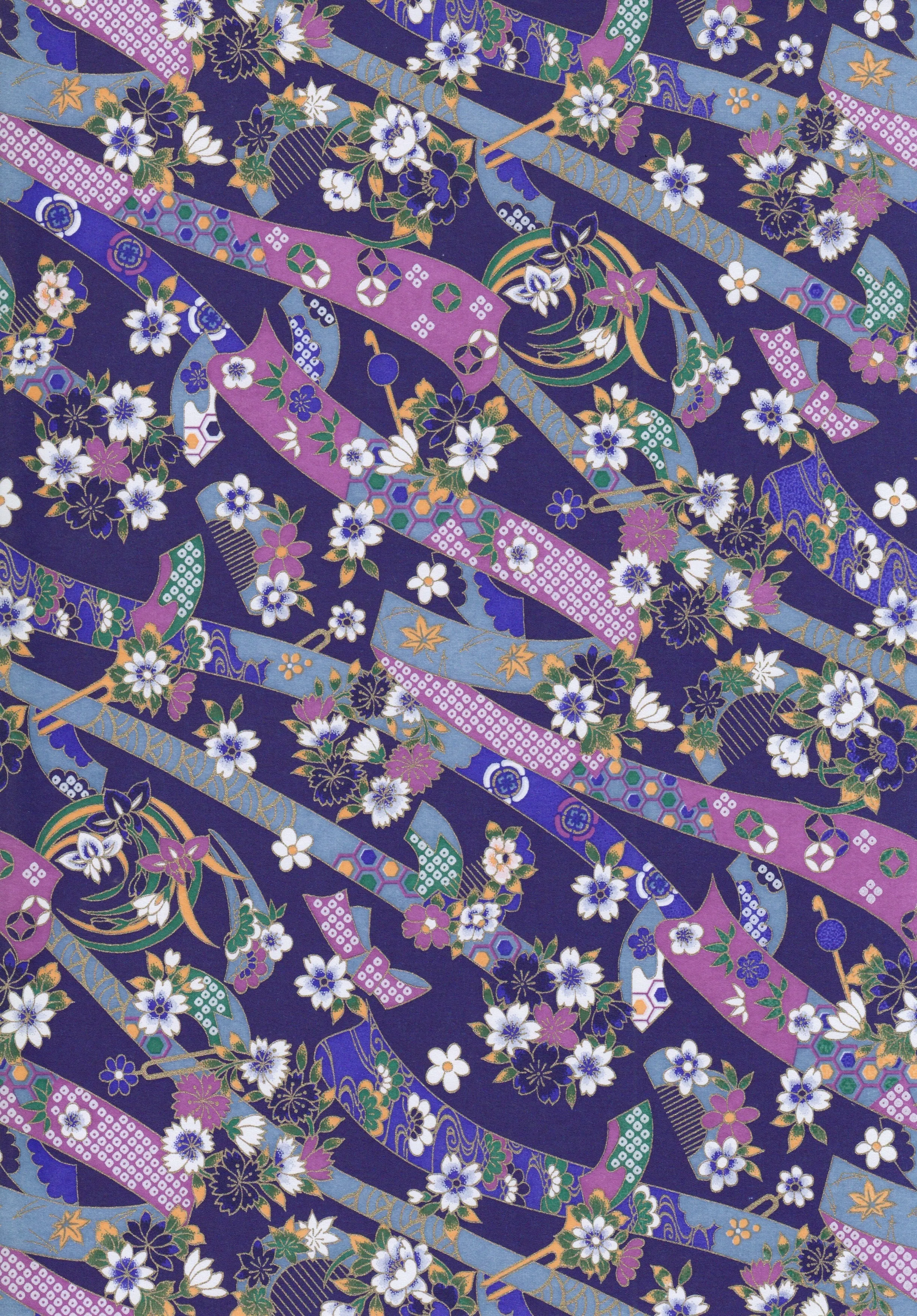 A4 Paper | No.59 Chiyogami 8910