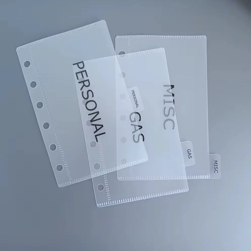 A7 Cash Envelopes Binder Set