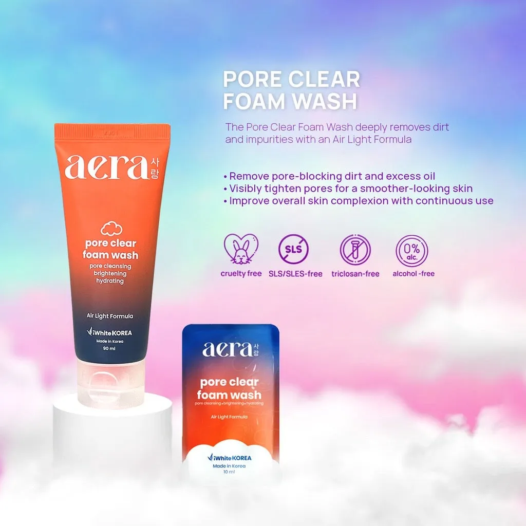 Aera by iWhite Korea Pore Clear Foam Wash 90ml