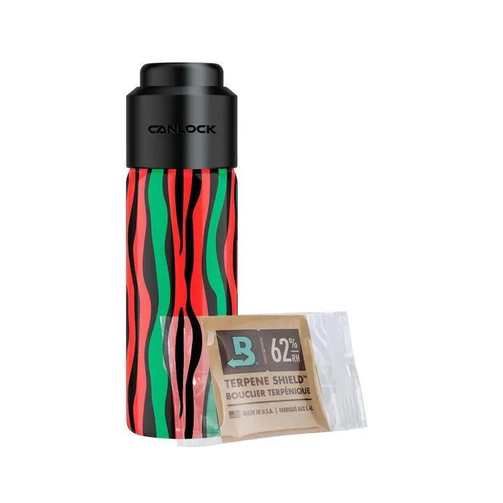 Air Tight Glass Stash   Jar By Canlock (11 - 14 Grams)