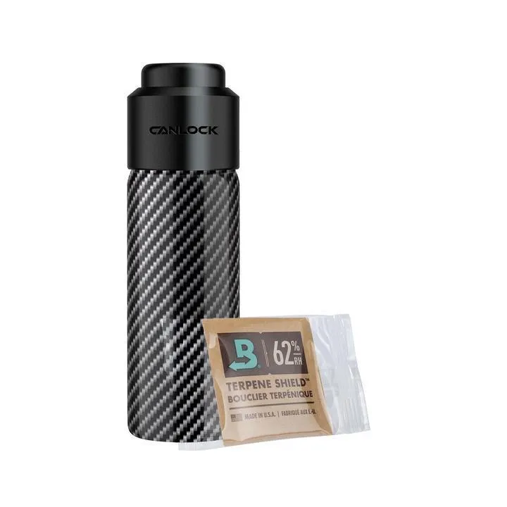 Air Tight Glass Stash   Jar By Canlock (11 - 14 Grams)