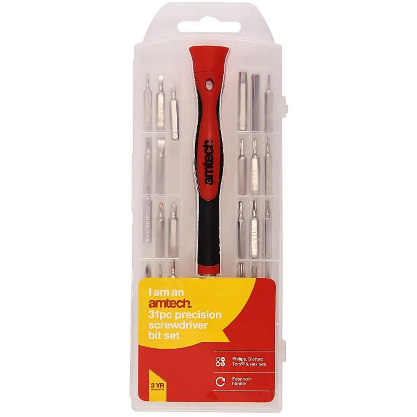 Amtech 31 Piece Precision Screwdriver Set