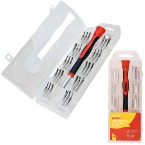 Amtech 31 Piece Precision Screwdriver Set