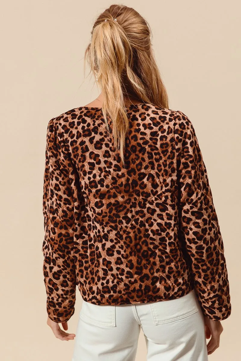 Annie Leopard Jacket