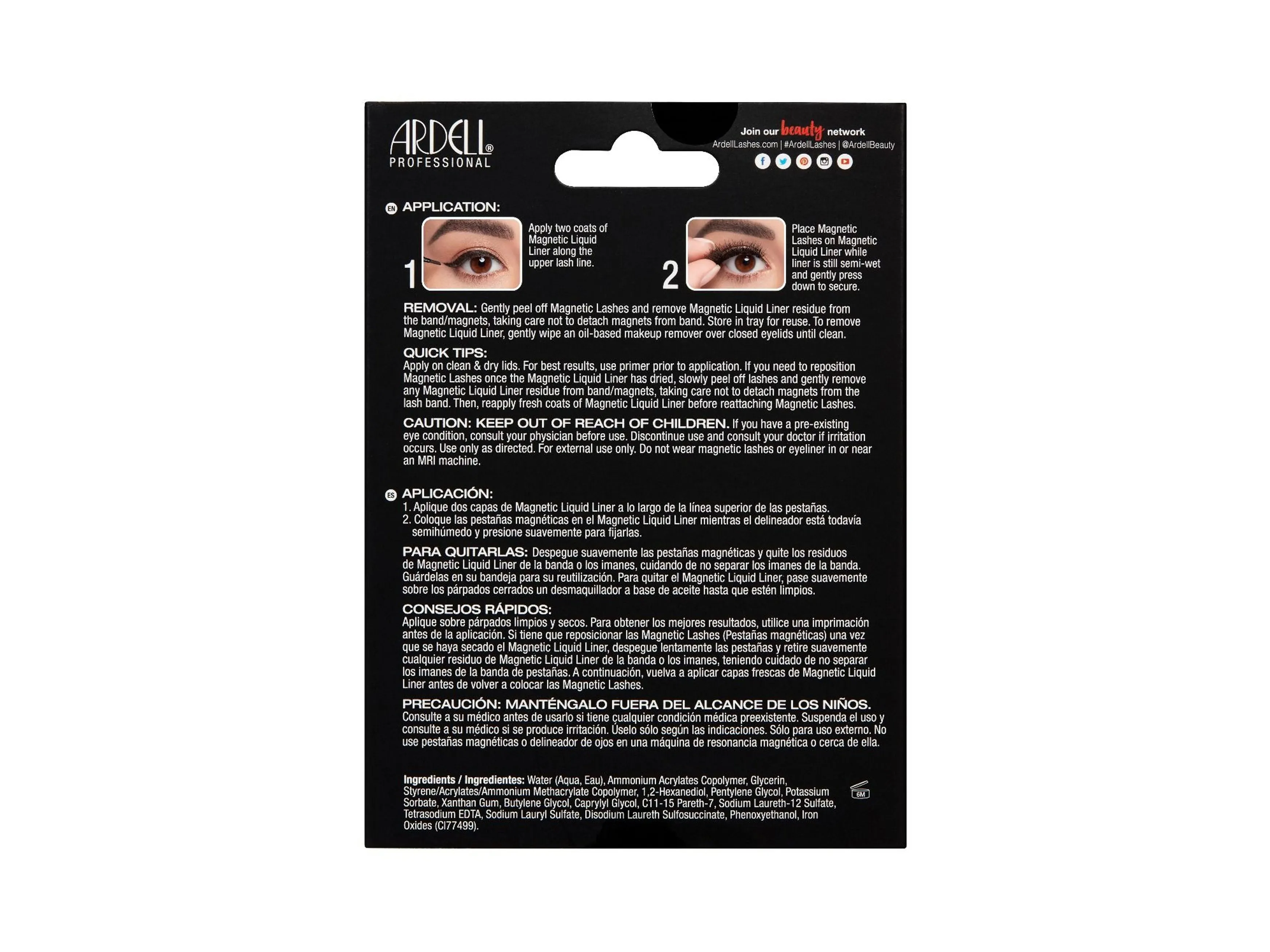 Ardell Magnetic Lash & Liner Kit - Demi Wispies