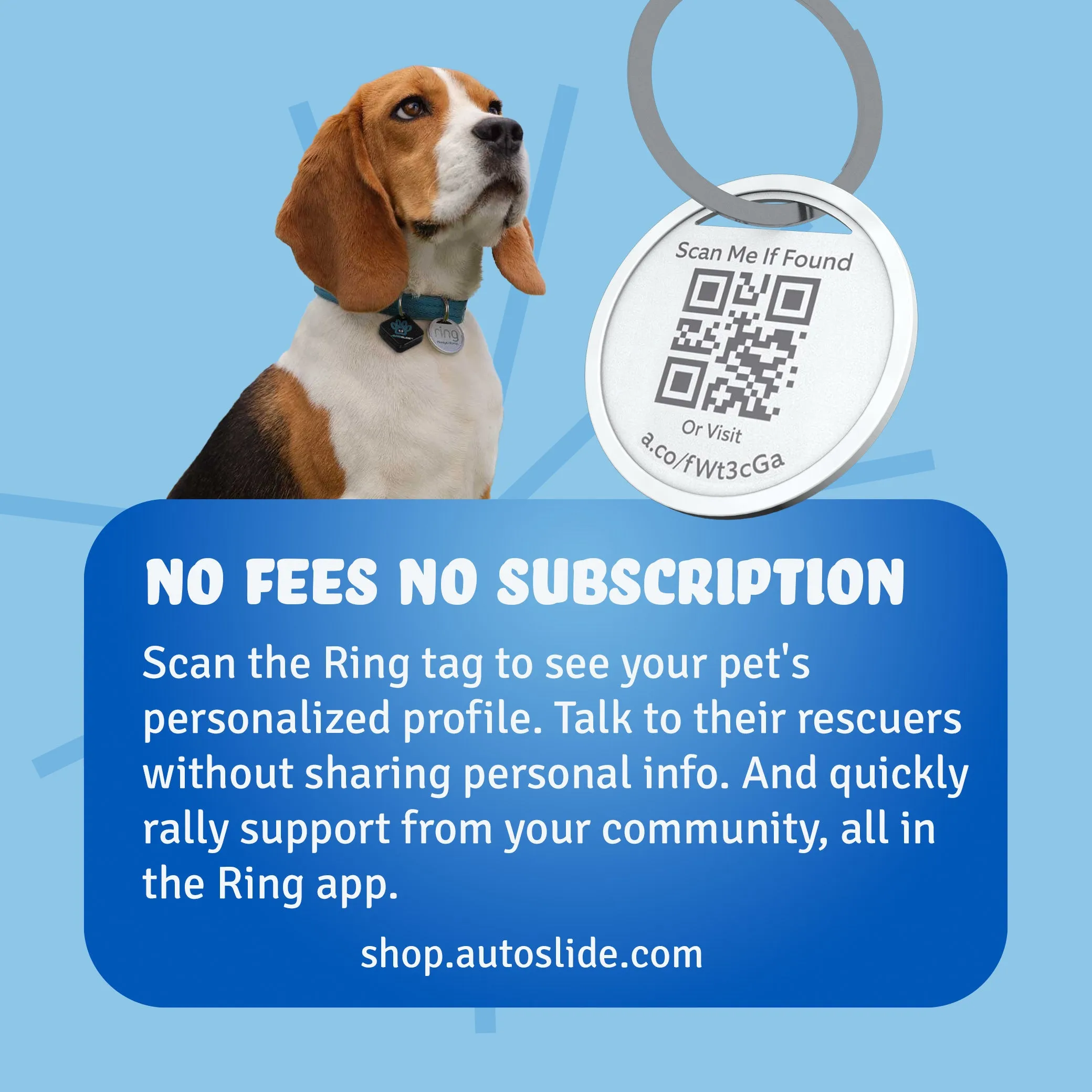 AutoSlide iLock Smart Tag Pet Door