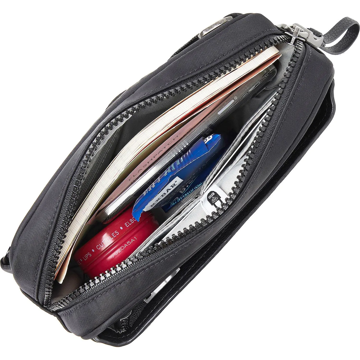 Baggallini Downtown Waist Bag Black Nylon