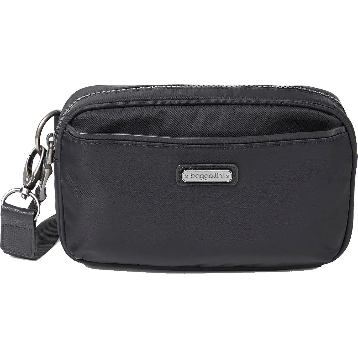 Baggallini Downtown Waist Bag Black Nylon