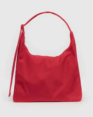 BAGGU - Large Nylon Shoulder Bag - Candy Apple Red