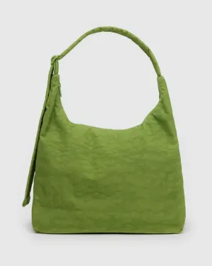 BAGGU - Large Nylon Shoulder Bag - Green Juice