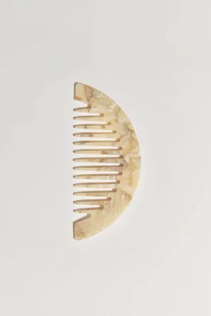 Base Camp Beauty | Crescent Comb | Buttermilk