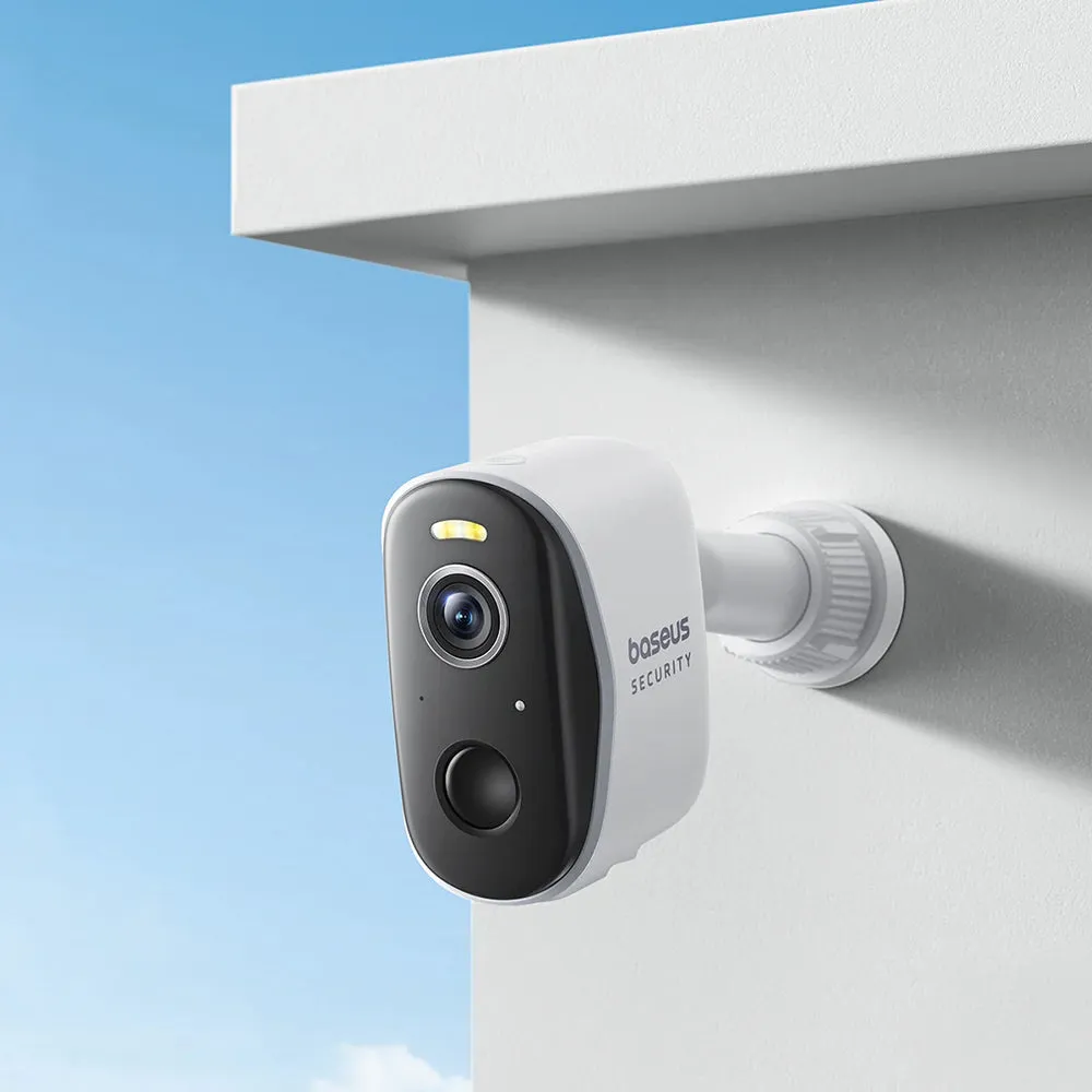 Baseus Security N1 Plus Outdoor Camera - Moon White, Overseas Edition