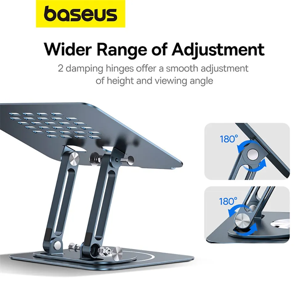 Baseus UltraStable Pro Rotatable and Adjustable Laptop Stand - Space Gray