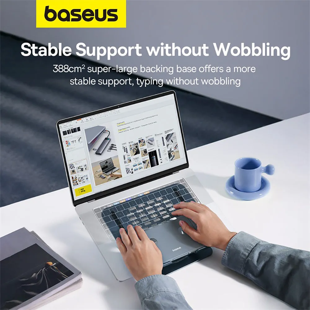 Baseus UltraStable Pro Rotatable and Adjustable Laptop Stand - Space Gray