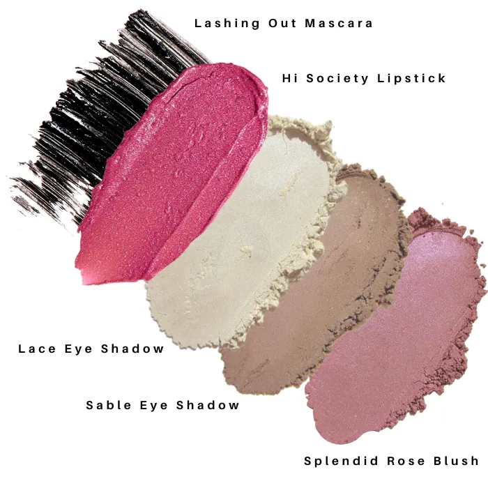 Beautifying Five Makeup Set   Makeup Bag.