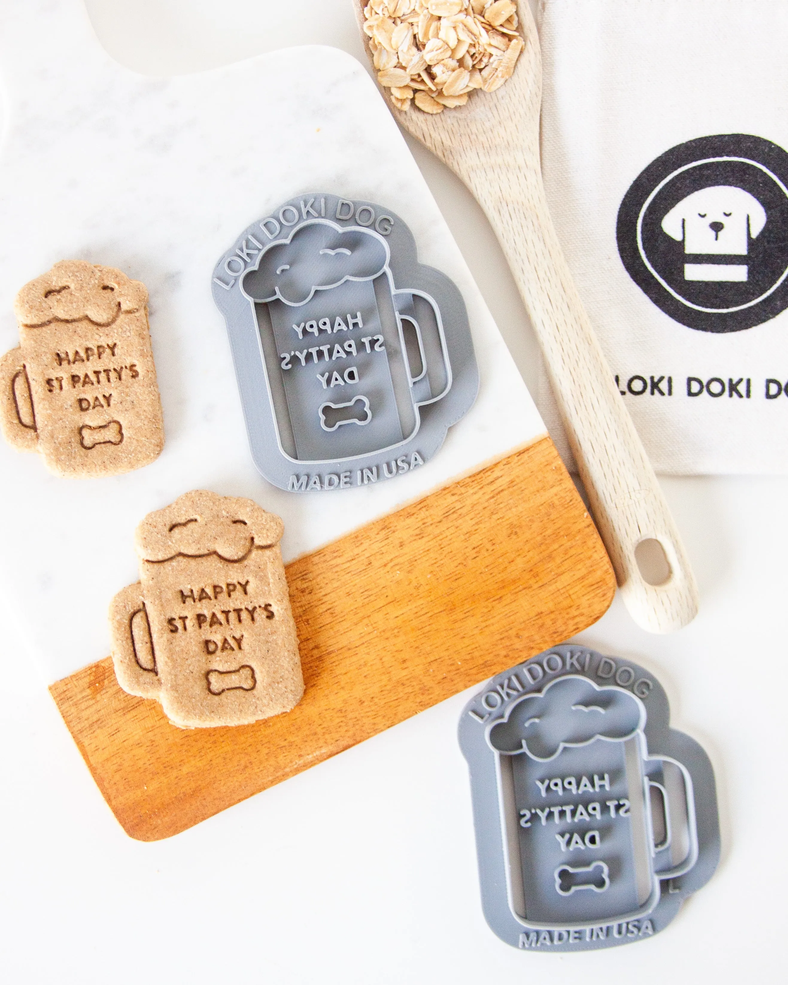 Beer Mug Shaped Dog Biscuit Cookie Cutter (10 Styles)