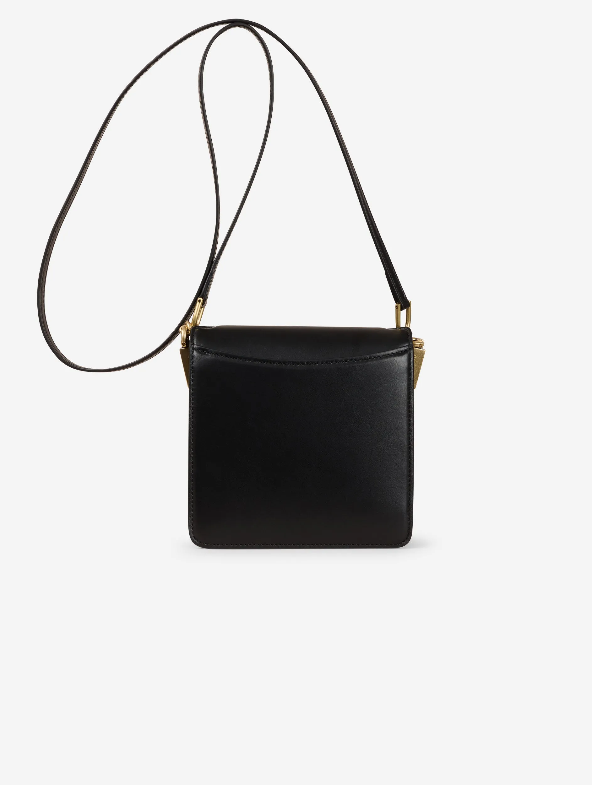 Black leather LOVE ME  bag