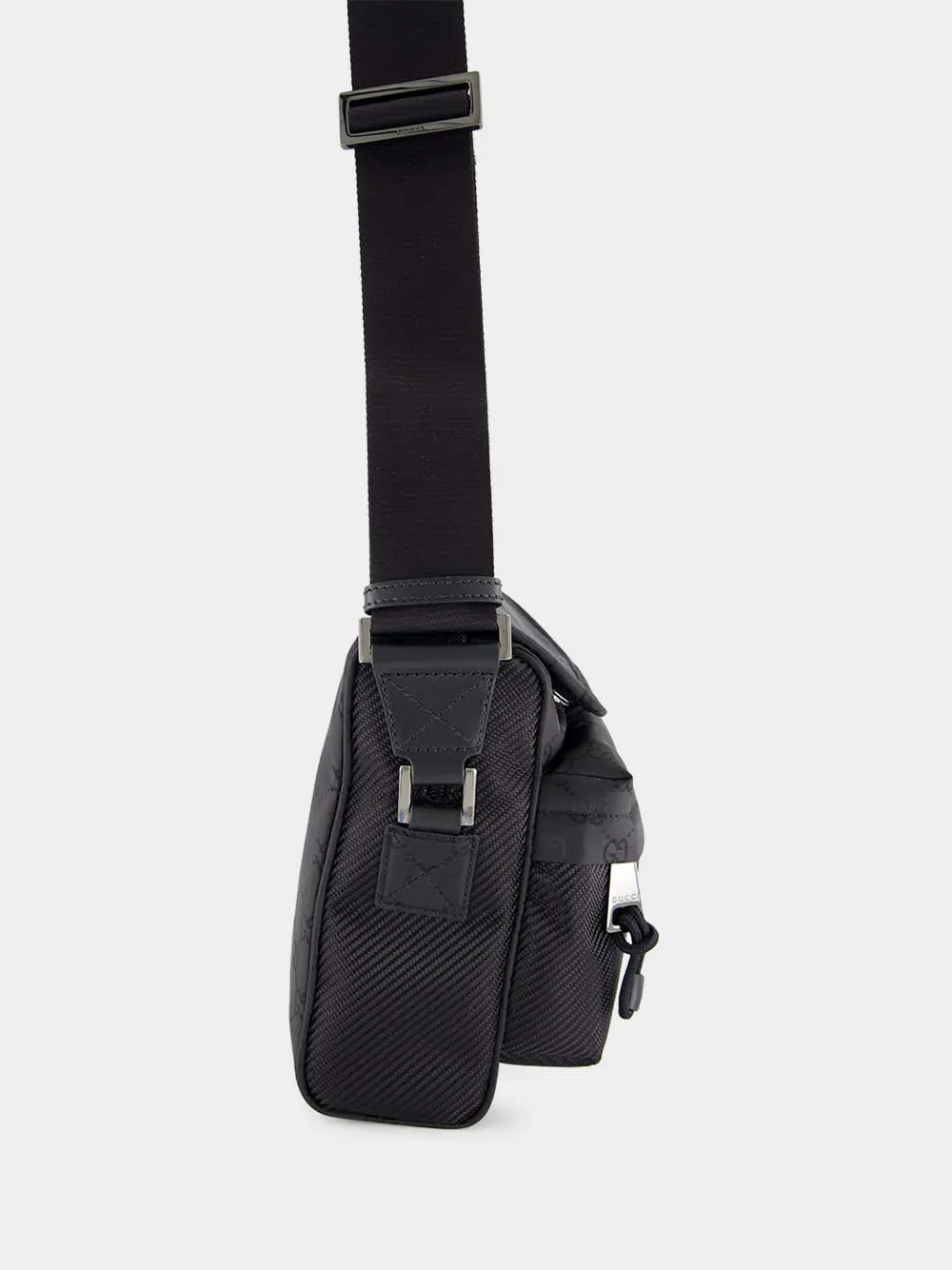 Black Medium GG Crossbody Bag