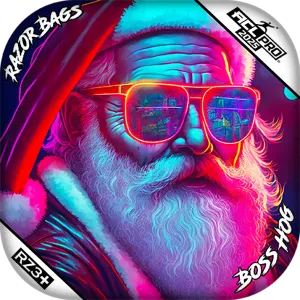 Boss Hog | Santa | ACL PRO Razor Cornhole Bags