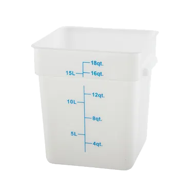 BPA Free Poly 18 qt. Storage Container