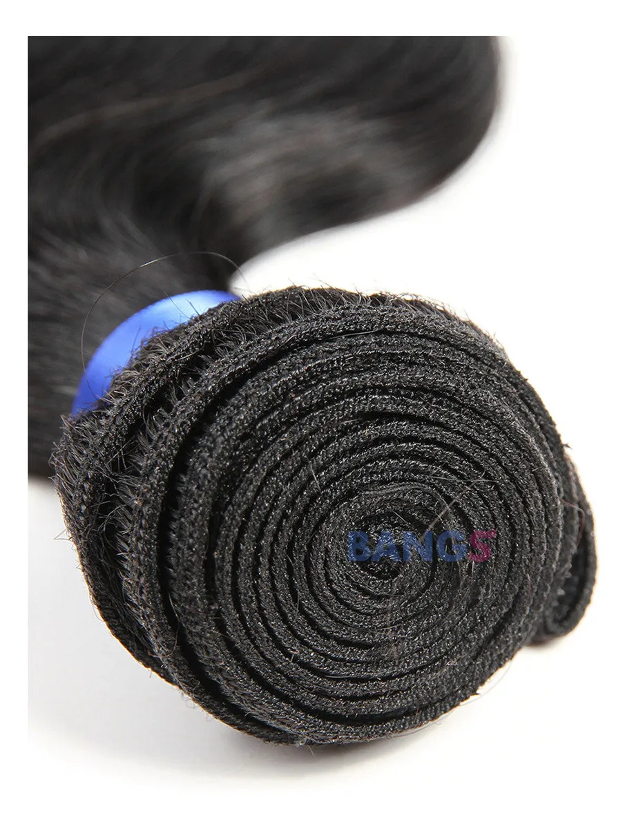 Brazilian Virgin Hair 3 Bundles With Closure Body Wave