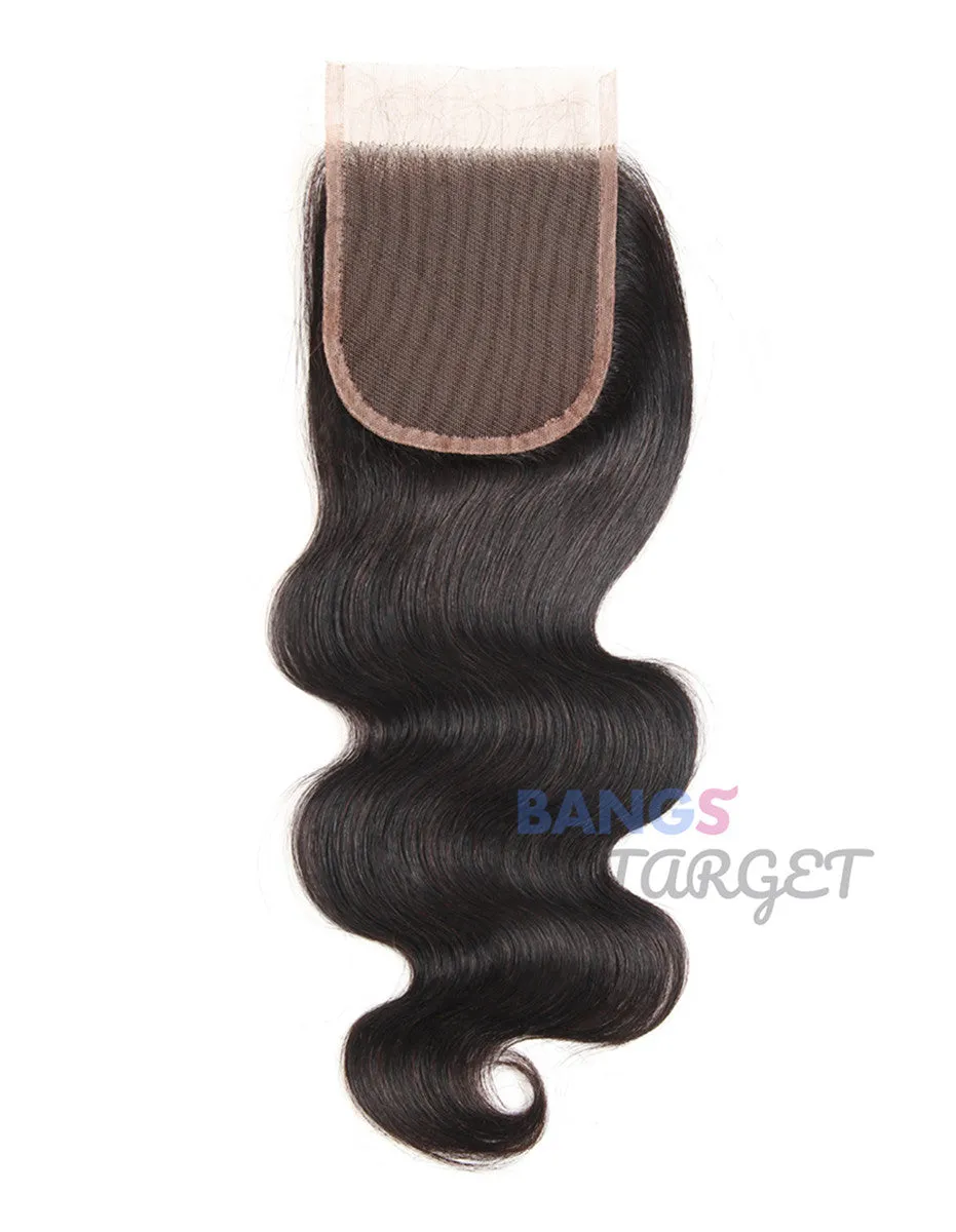 Brazilian Virgin Hair 3 Bundles With Closure Body Wave