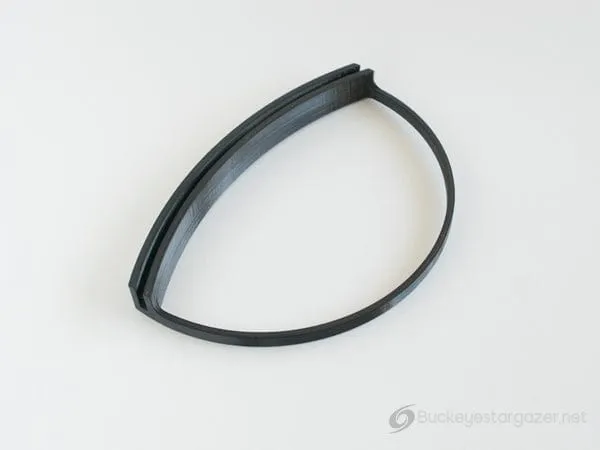 Buckeye Stargazer 3D-Printed Cable Router for Celestron Scopes with Front Mounted Cameras
