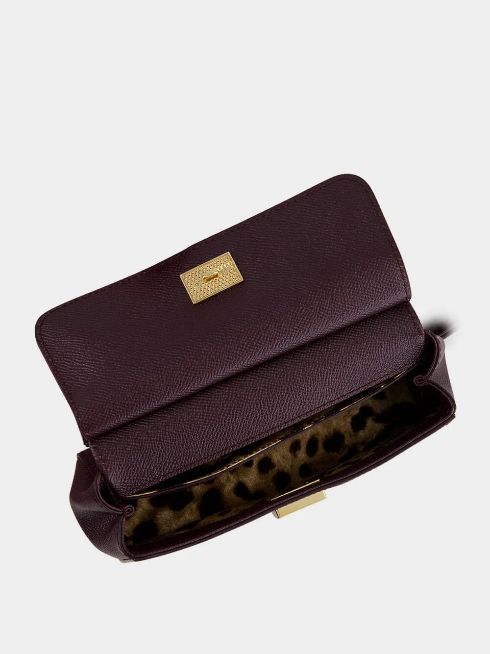Burgundy Small Sicily Handbag