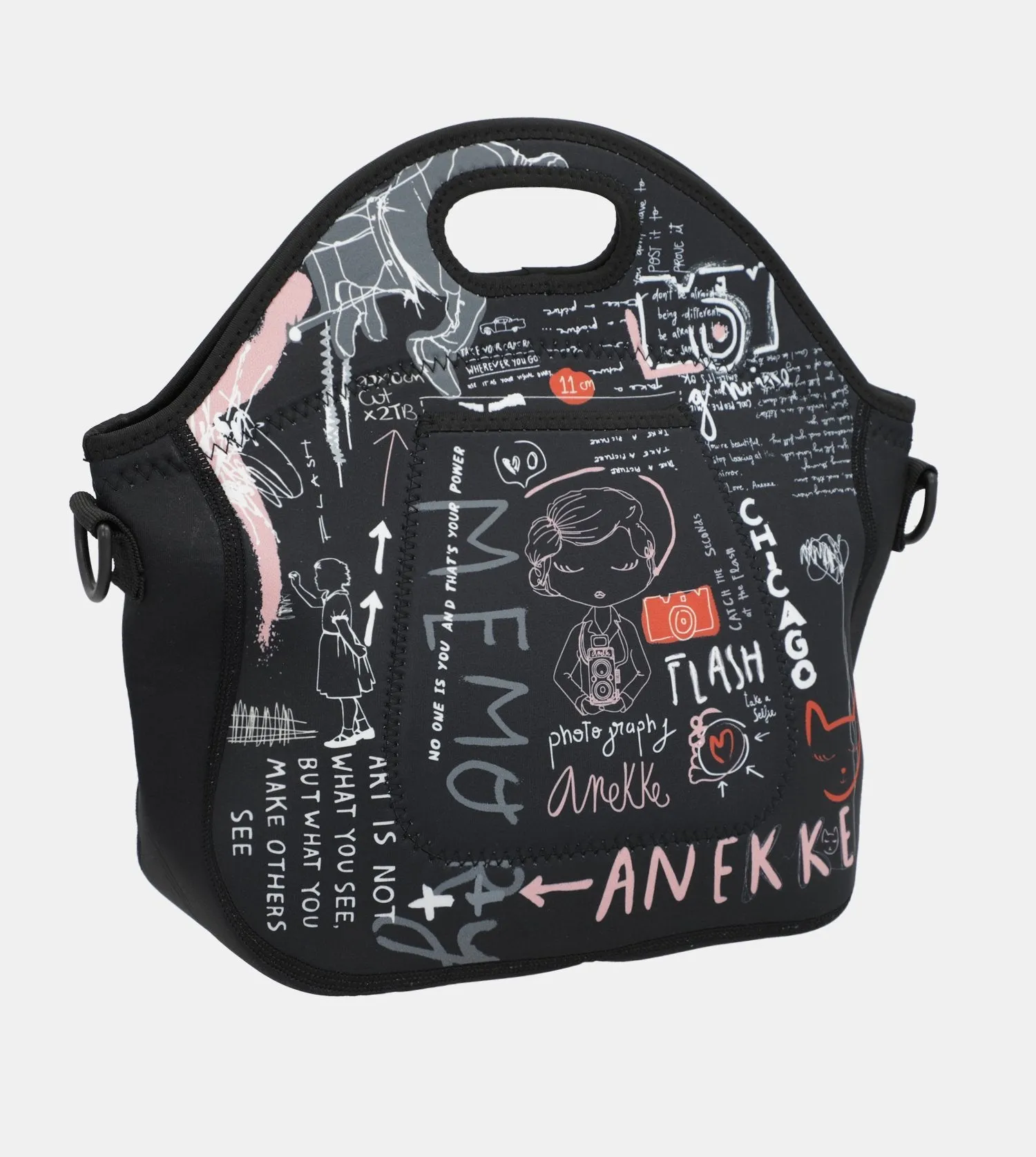 City neoprene lunch bag