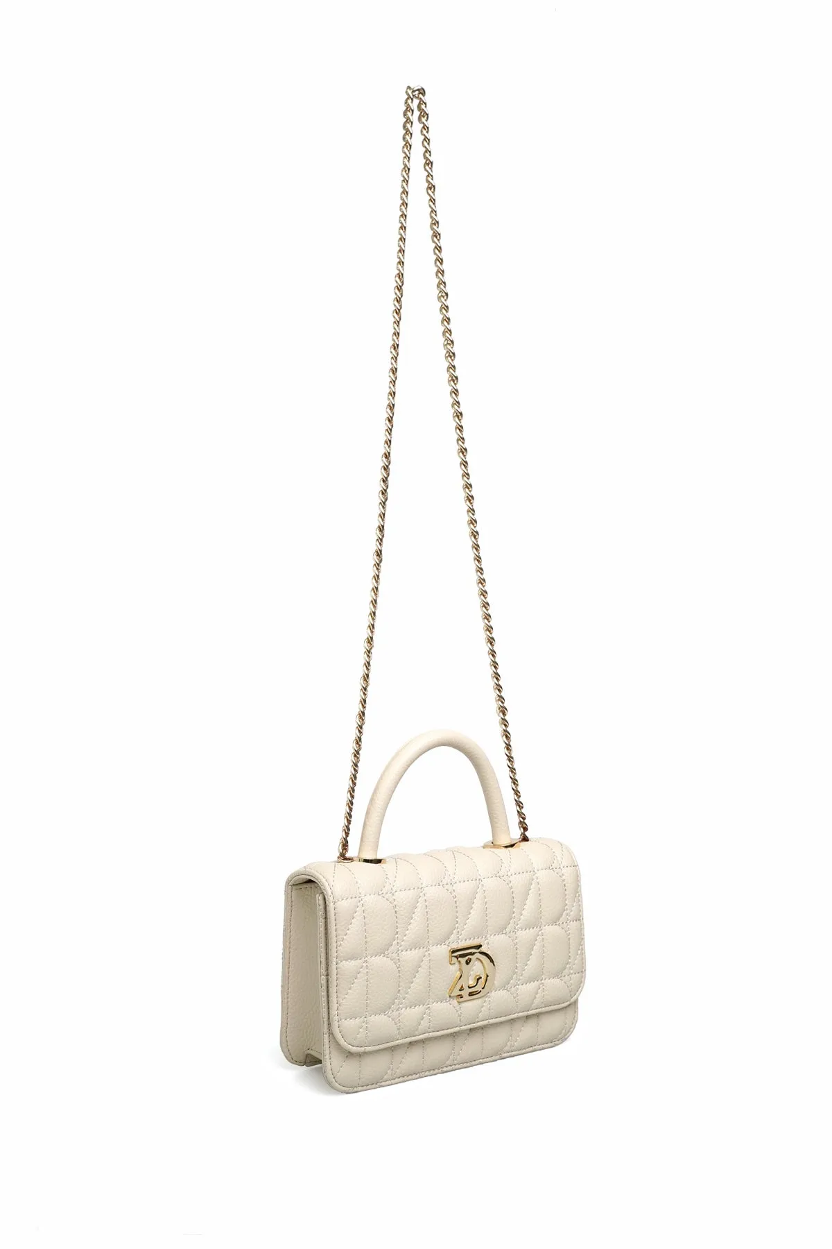 Cleine Top Handle Bag - Ivory