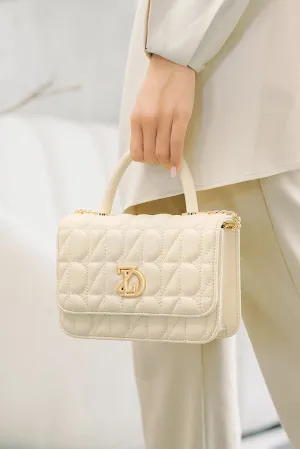 Cleine Top Handle Bag - Ivory