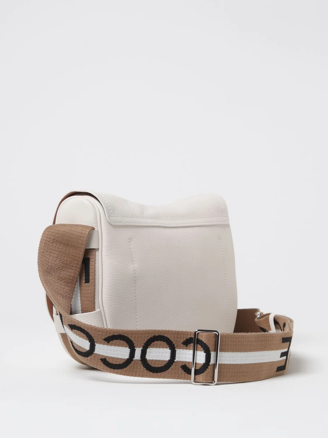 Coccinelle Crossbody Bags Woman Beige