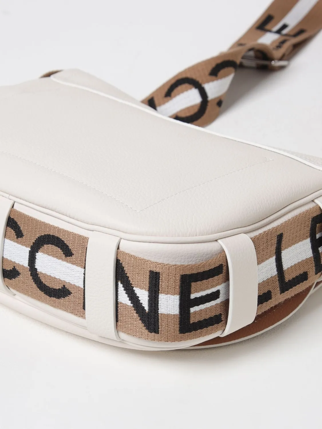 Coccinelle Crossbody Bags Woman Beige