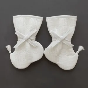 Cotton Quilted Hanbok Socks