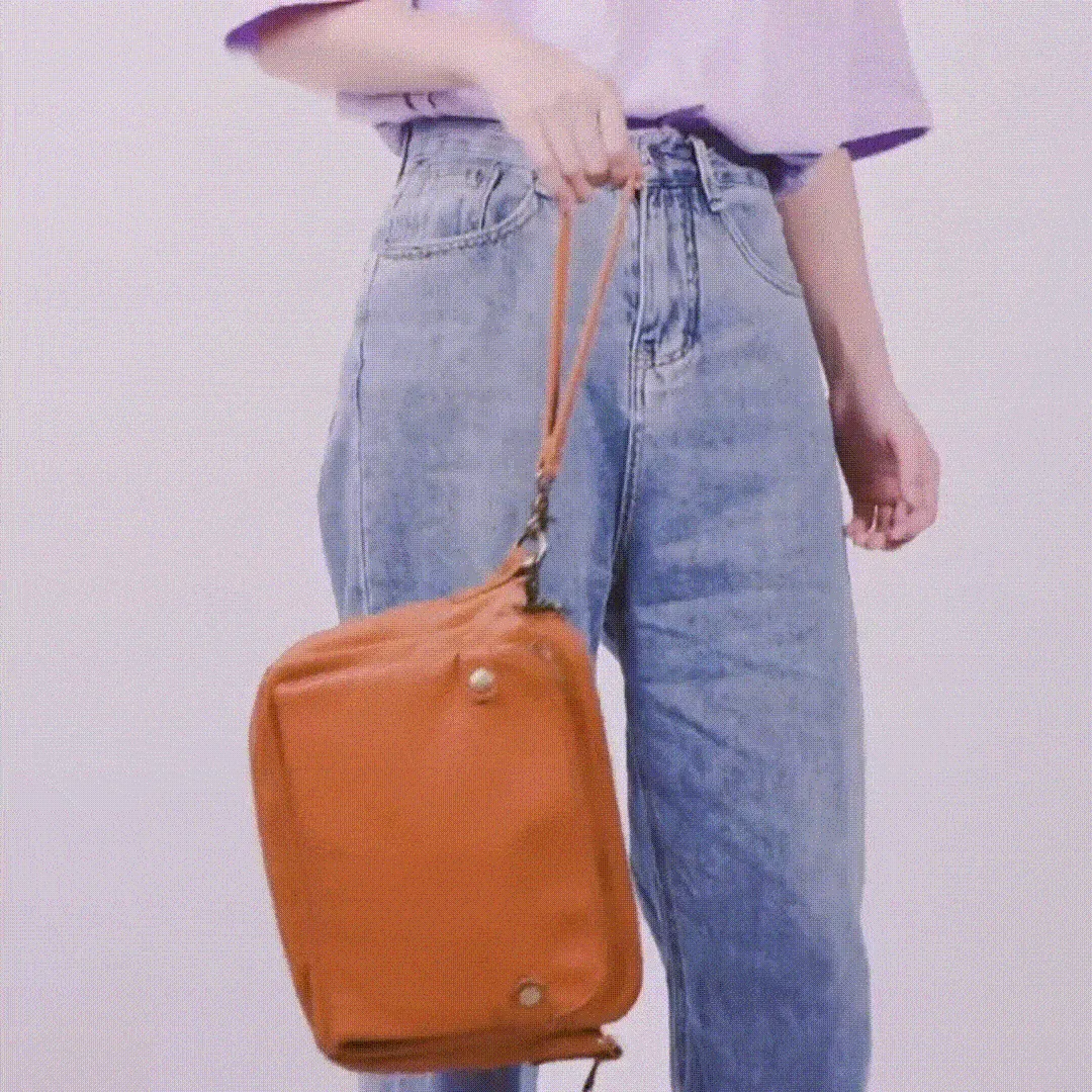 Crossbody Leather Shoulder Bags and Clutches