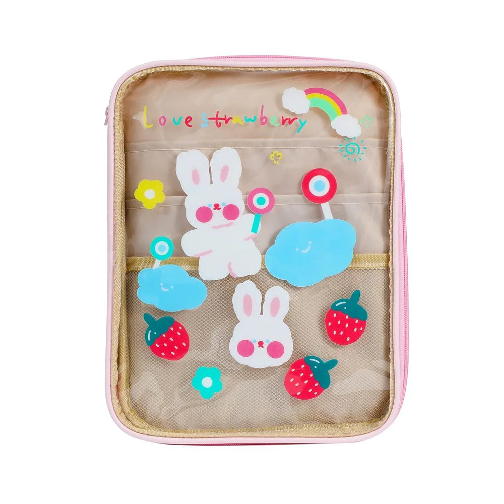Cute Animal Ipad Tablet PVC Storage Bag