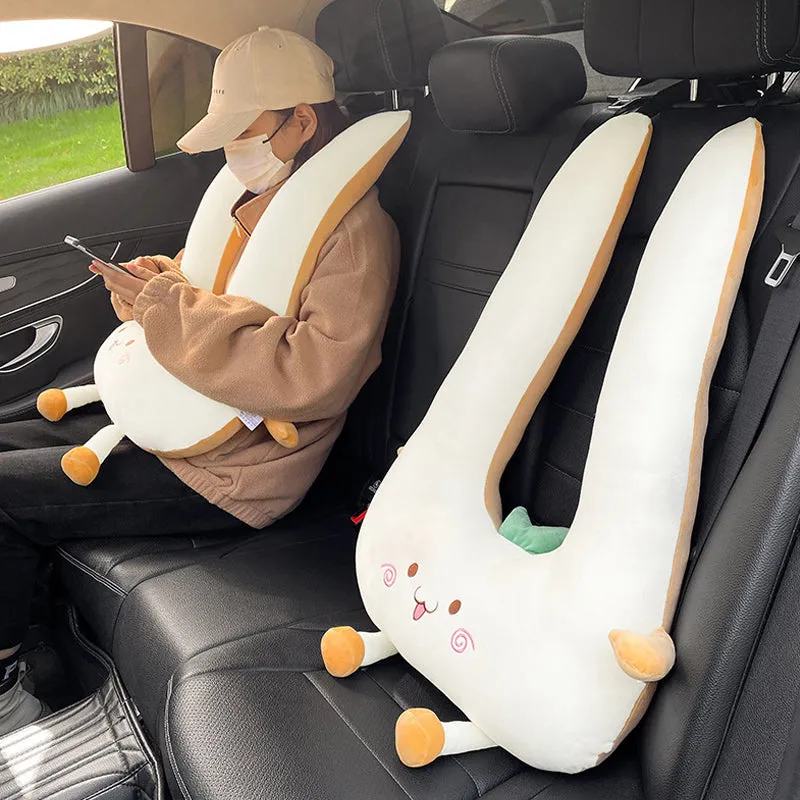 Cute Animal Pattern U-Shape Kids Travel Pillow