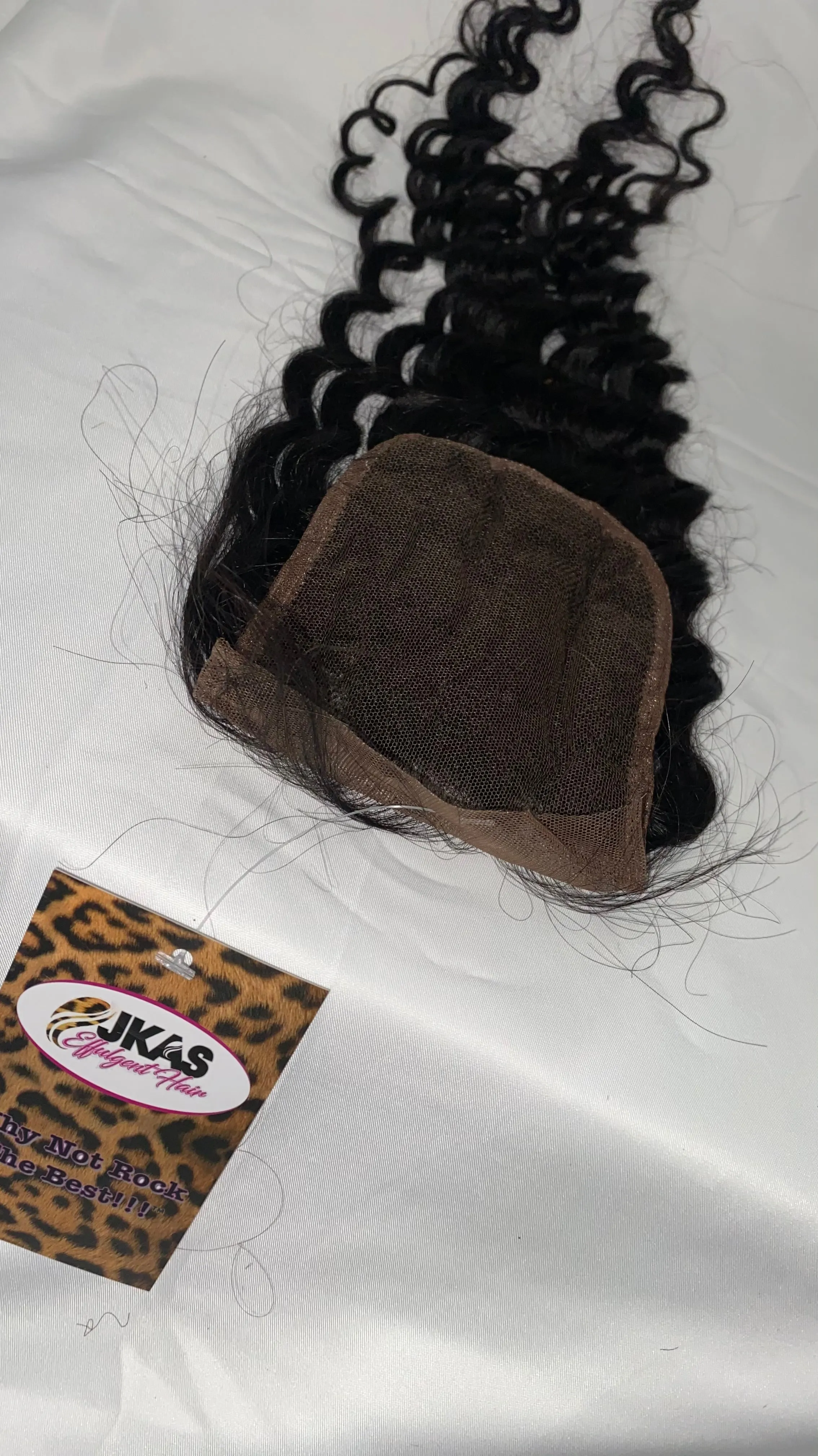 DEEP WAVE| 4x4 | 100% UNPROCESSED HUMAN HAIR HD LACE CLOSURES