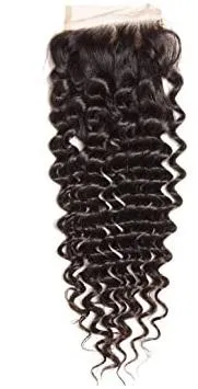 DEEP WAVE| 4x4 | 100% UNPROCESSED HUMAN HAIR HD LACE CLOSURES