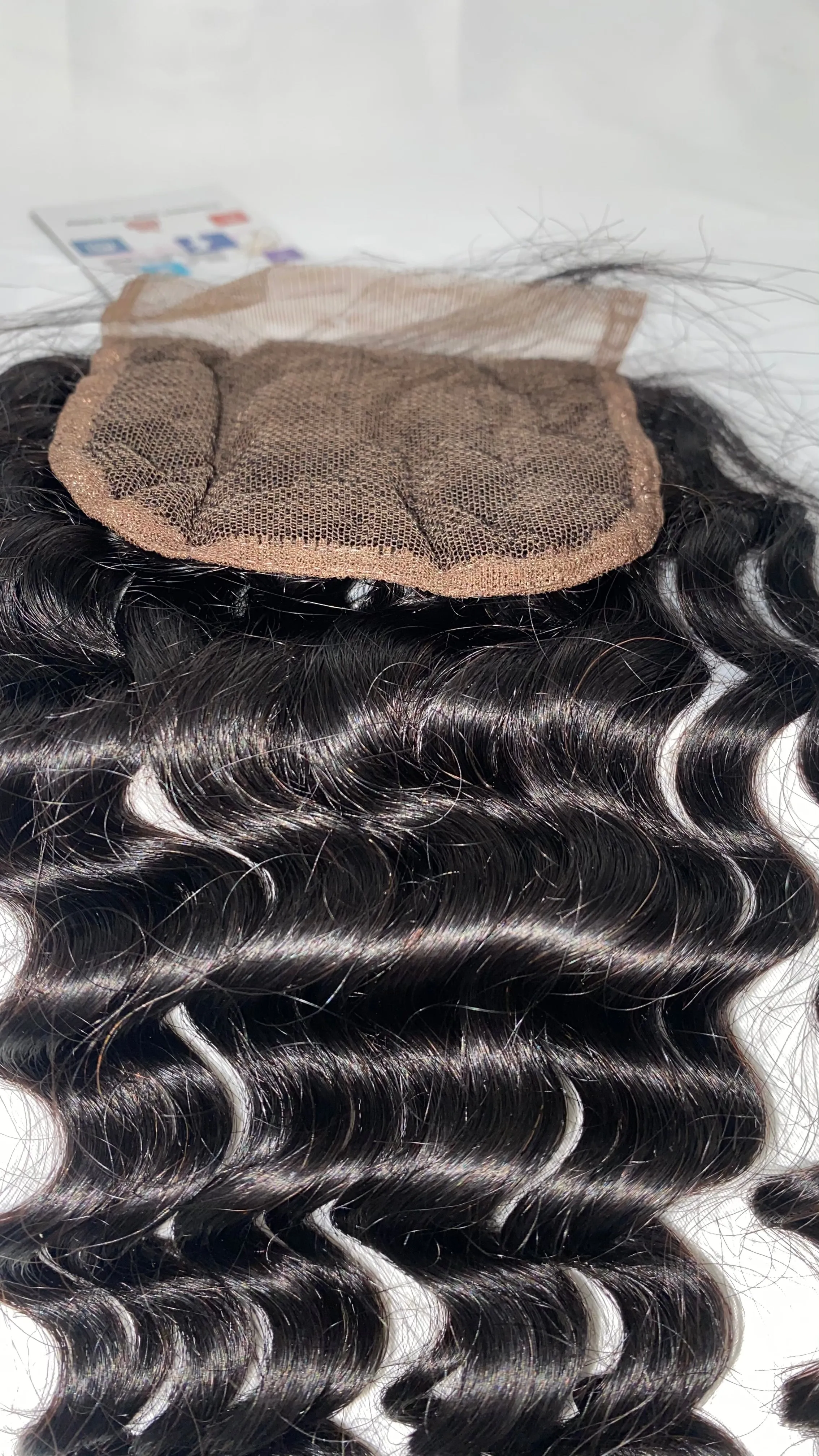 DEEP WAVE| 4x4 | 100% UNPROCESSED HUMAN HAIR HD LACE CLOSURES