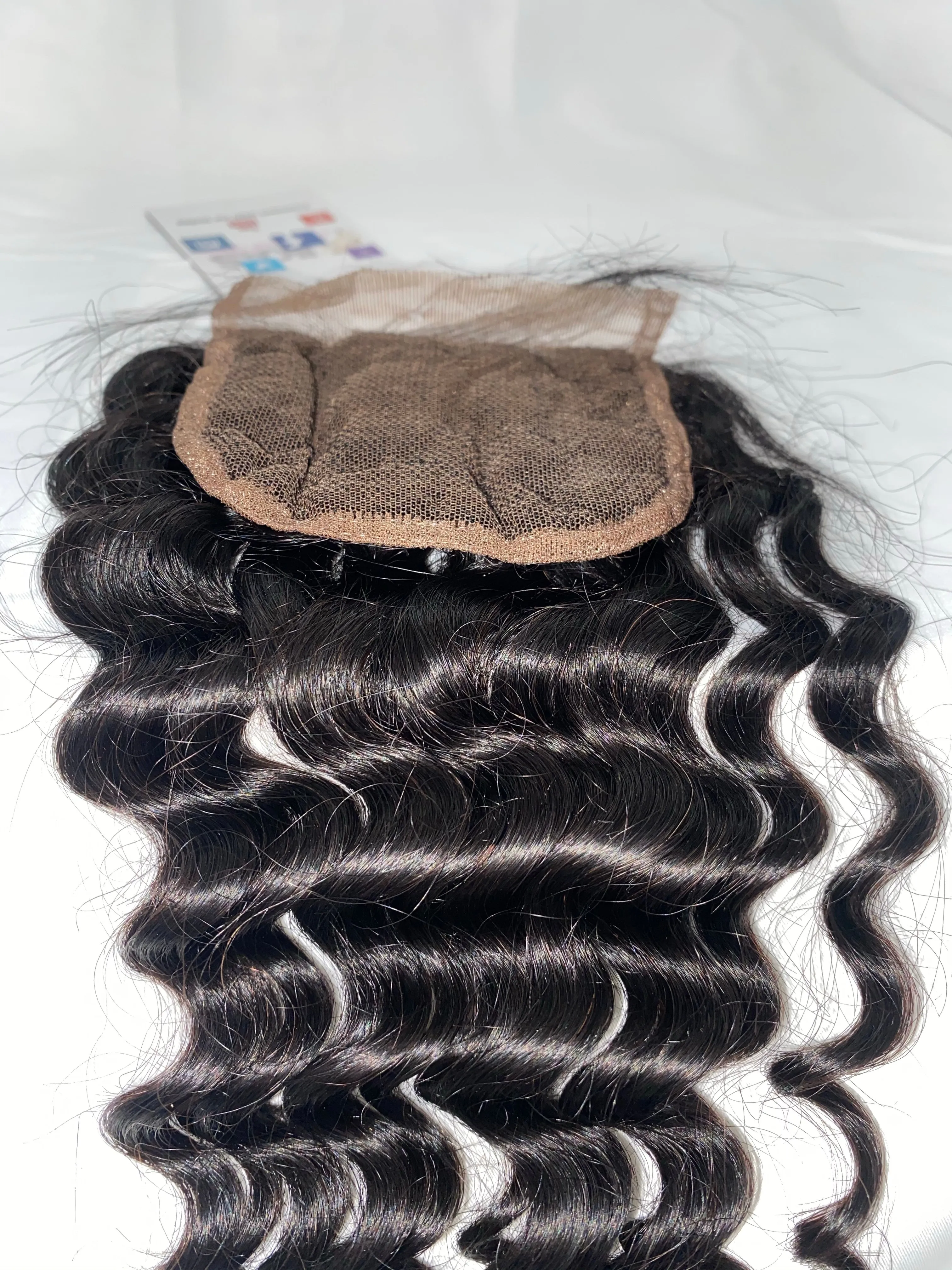 DEEP WAVE| 4x4 | 100% UNPROCESSED HUMAN HAIR HD LACE CLOSURES