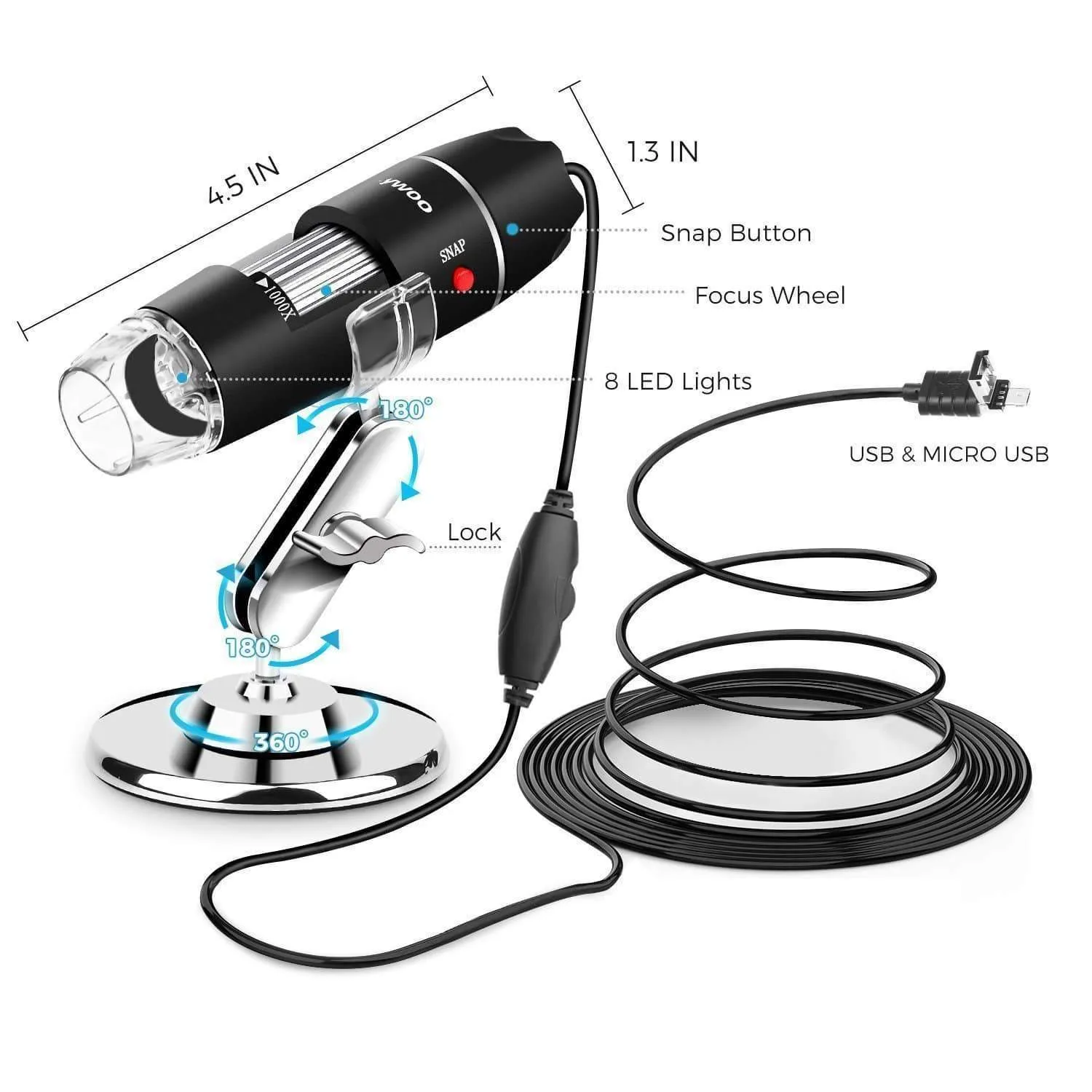 DIGITAL ELECTRONIC MICROSCOPE
