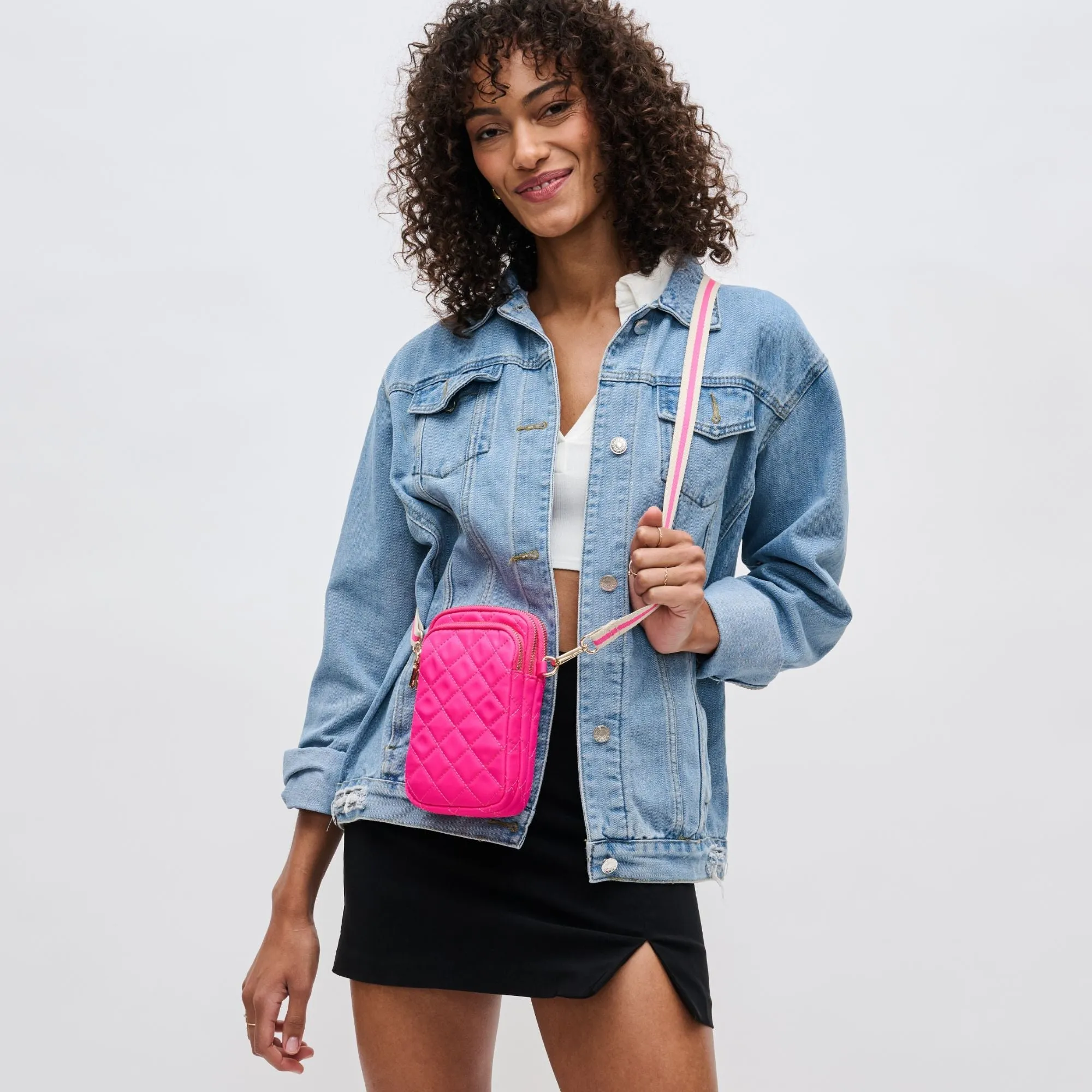 Divide and Conquer Quilted Crossbody