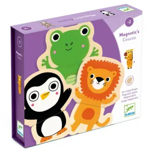 Djeco Wooden Magnetic Jungle Set